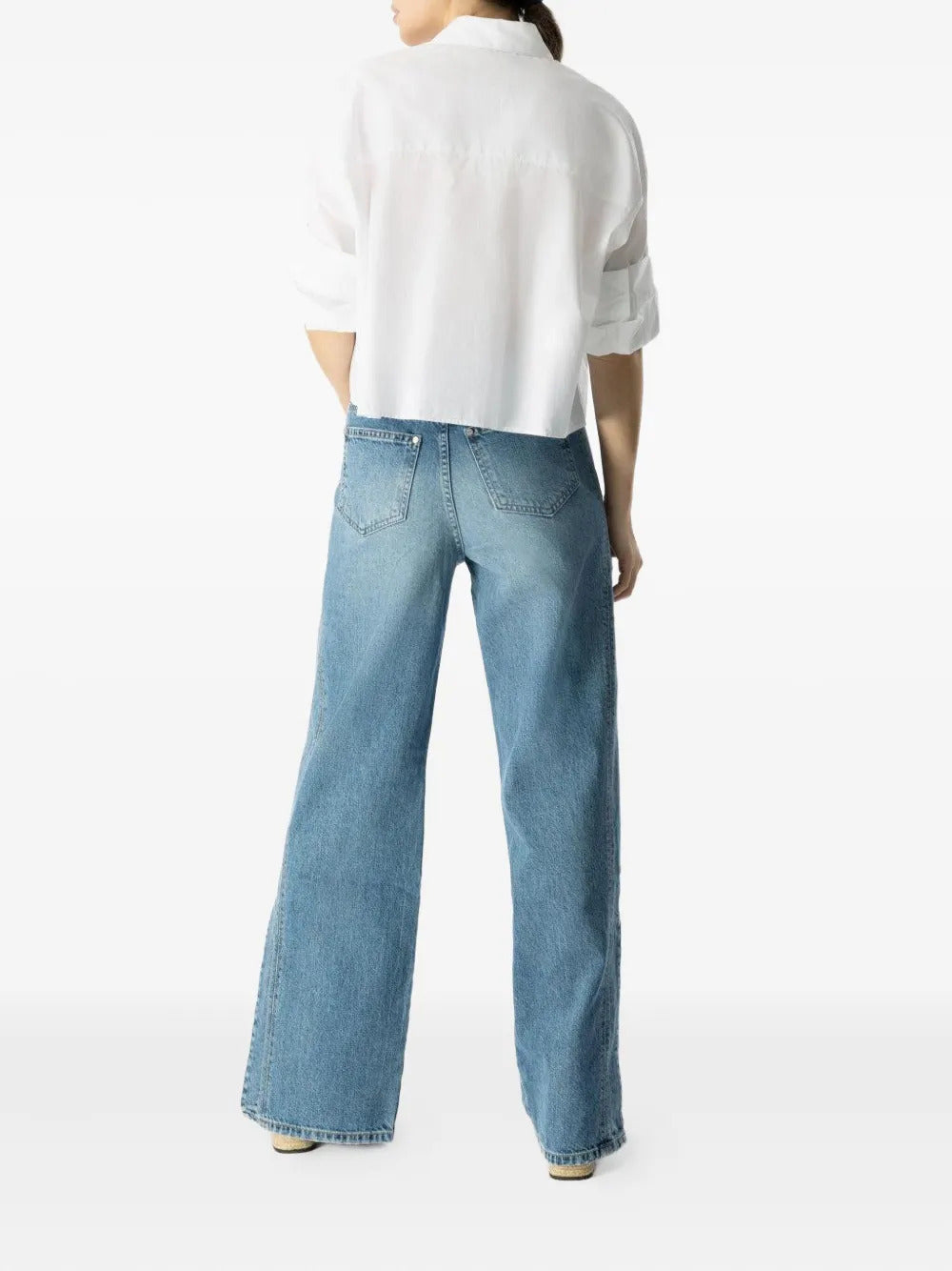 TWP Tangled Up In Blue split jeans - Image 3