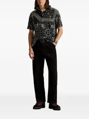 Polo Ralph Lauren  paisley-print polo shirt