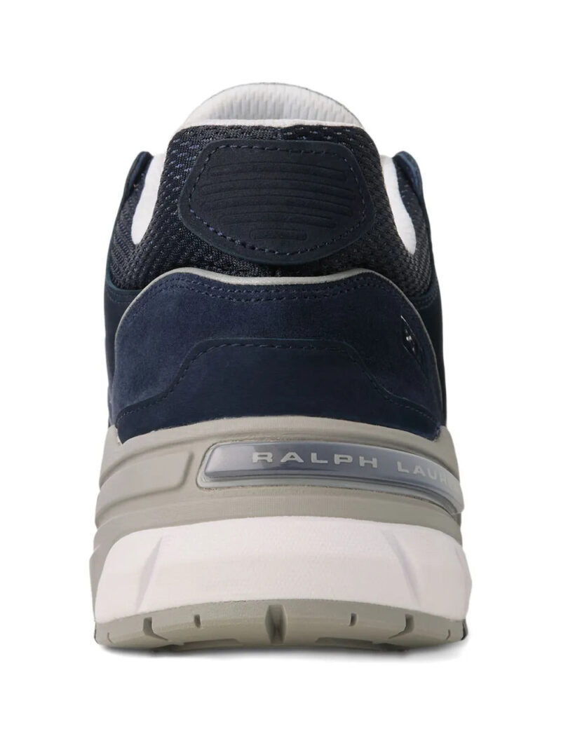 Polo Ralph Lauren  suede-panelled mesh sneakers