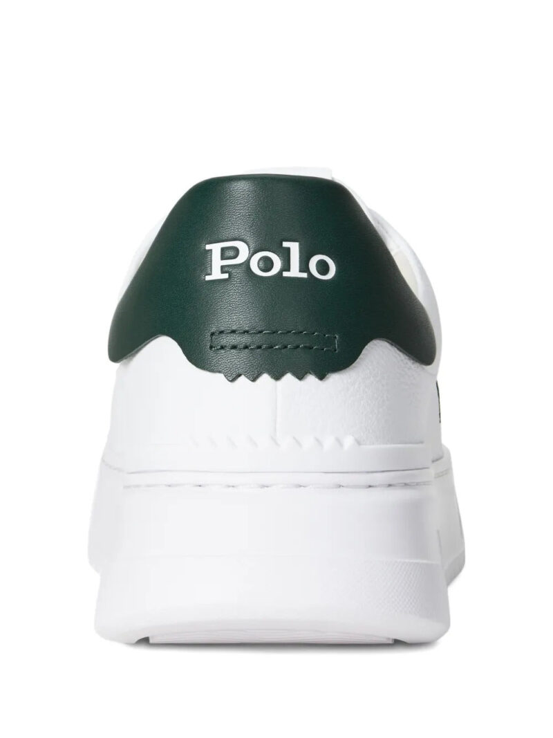Polo Ralph Lauren polo player logo leather sneakers