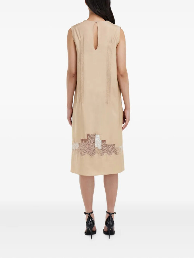 Ferragamo  lace-inserts mini dress