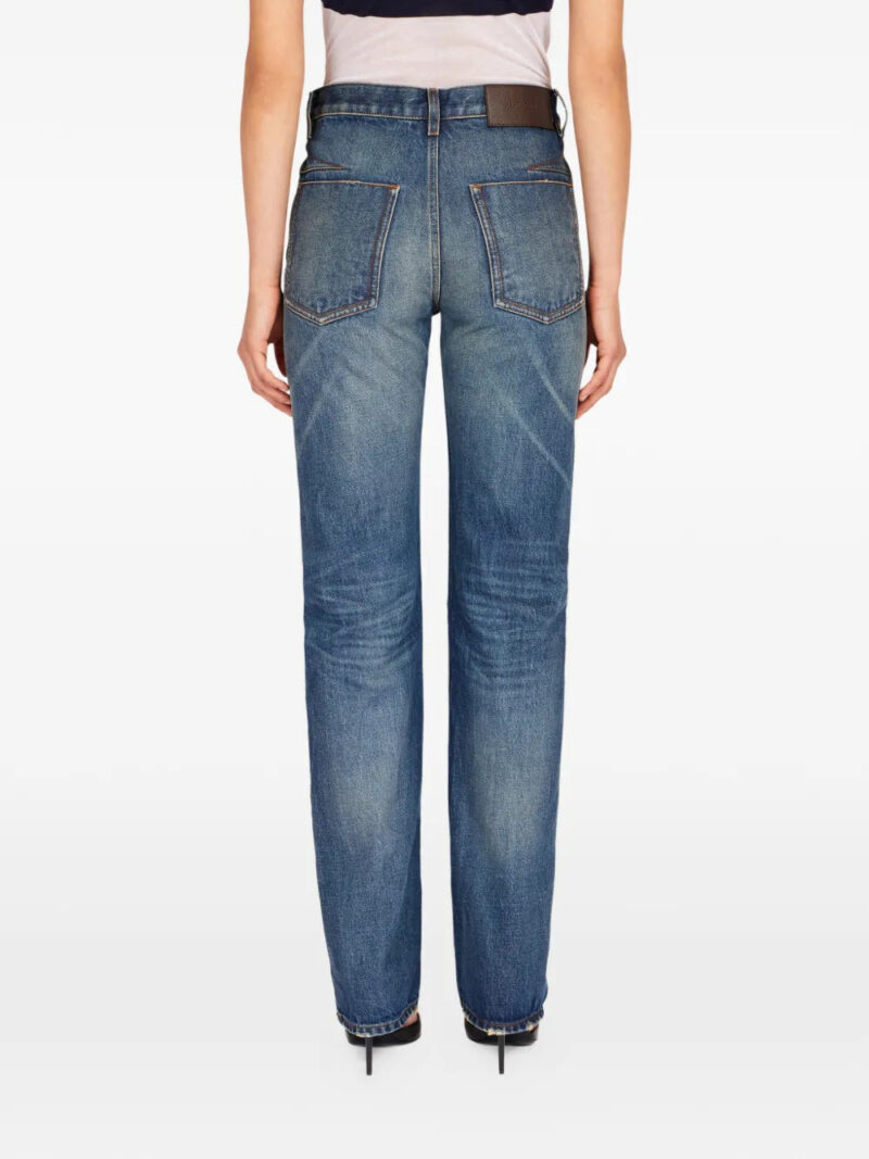 Ferragamo five pocket straight jeans
