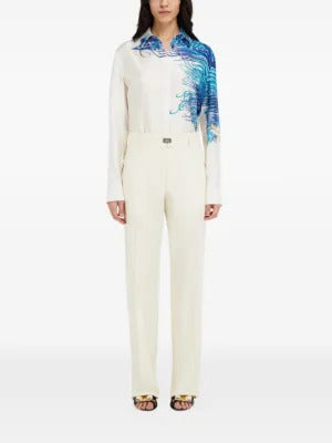 Ferragamo  belt-loops tailored trousers