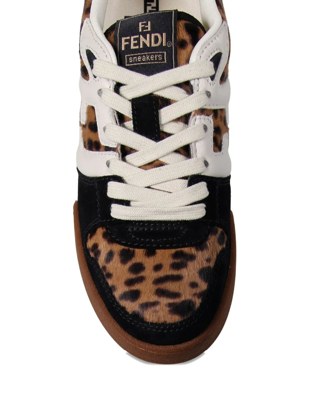 FENDI leopard-print sneakers - Image 3