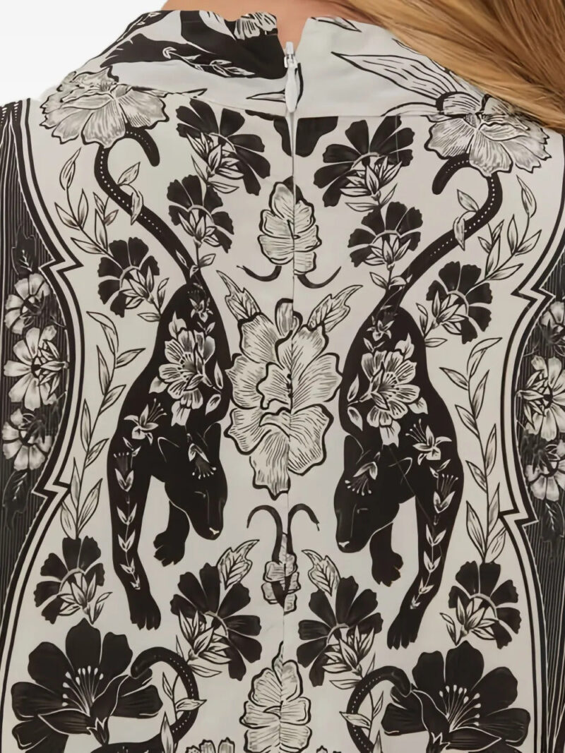 FARM Rio  floral-print mini dress