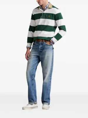 Polo Ralph Lauren  striped-pattern cotton polo shirt