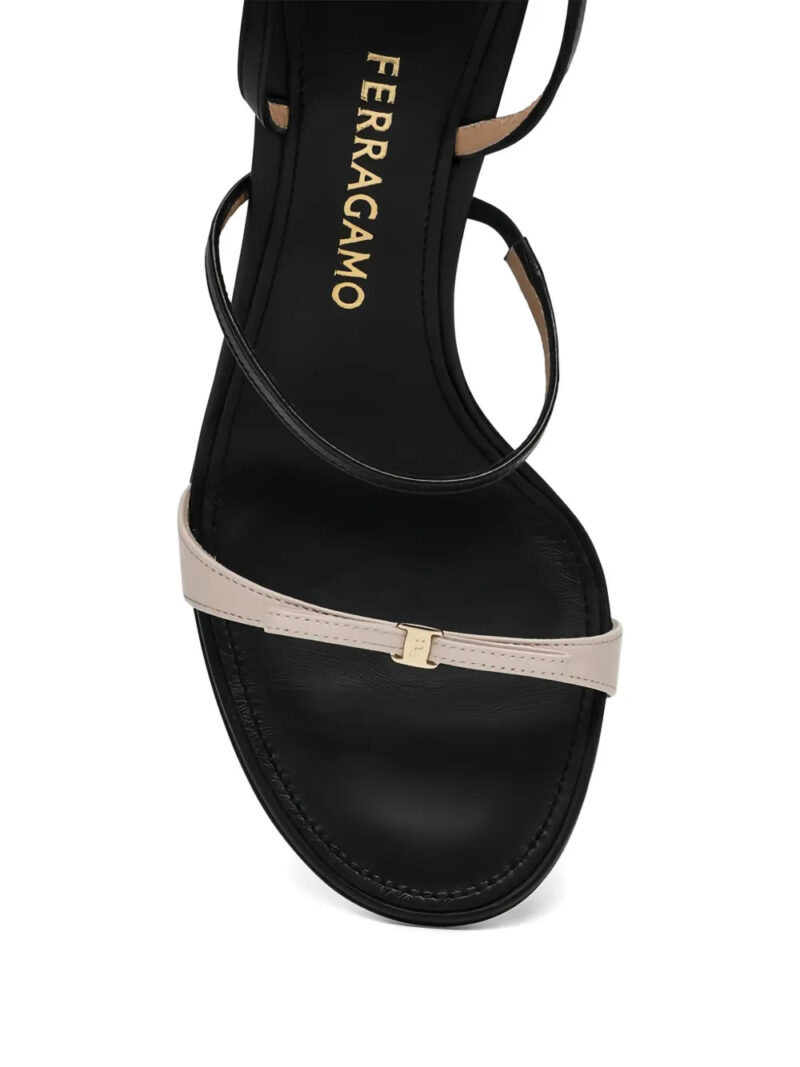 Ferragamo 95mm Ariel bow-detail sandals
