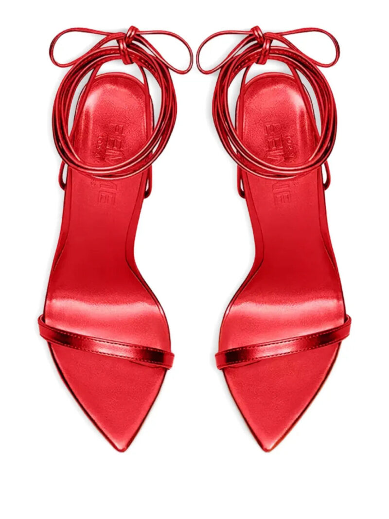 Femme La lace-up pointed sandals