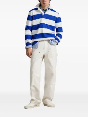 Polo Ralph Lauren  striped long-sleeve polo shirt