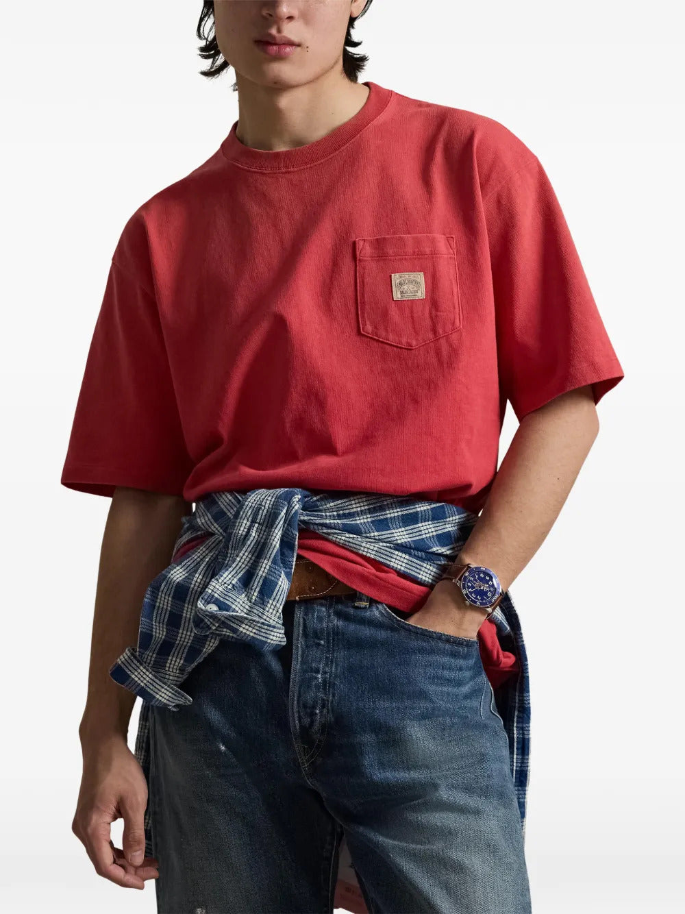 Polo Ralph Lauren patch-pocket T-shirt - Image 3