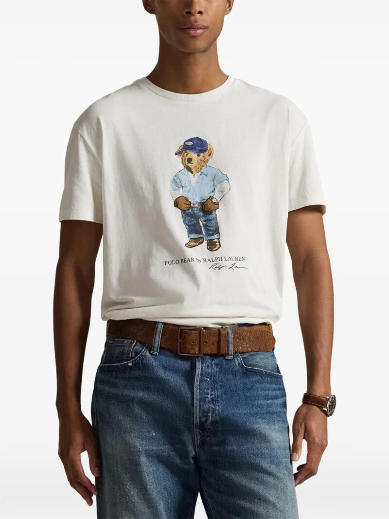 Polo Ralph Lauren  Polo Bear logo-print T-shirt