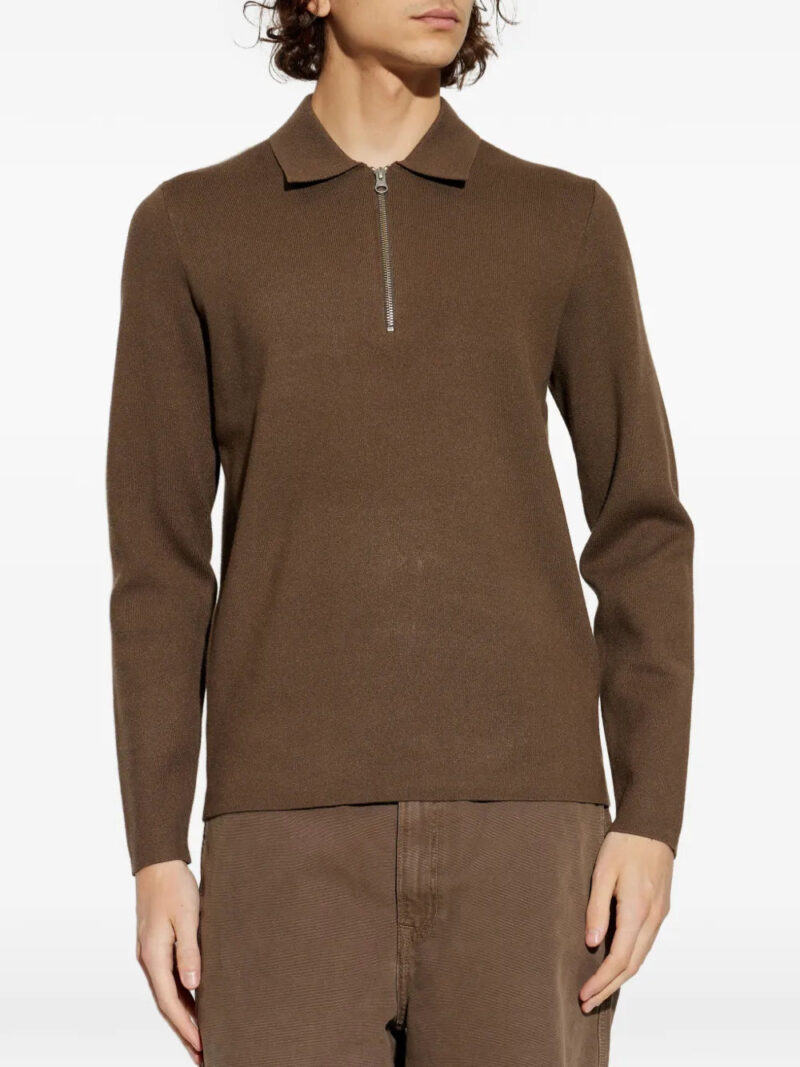 SAMSOE SAMSOE  half-zip polo shirt