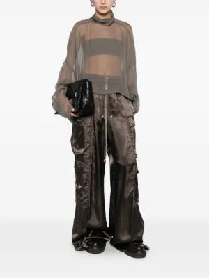 Rick Owens cargo drawstring palazzo pants