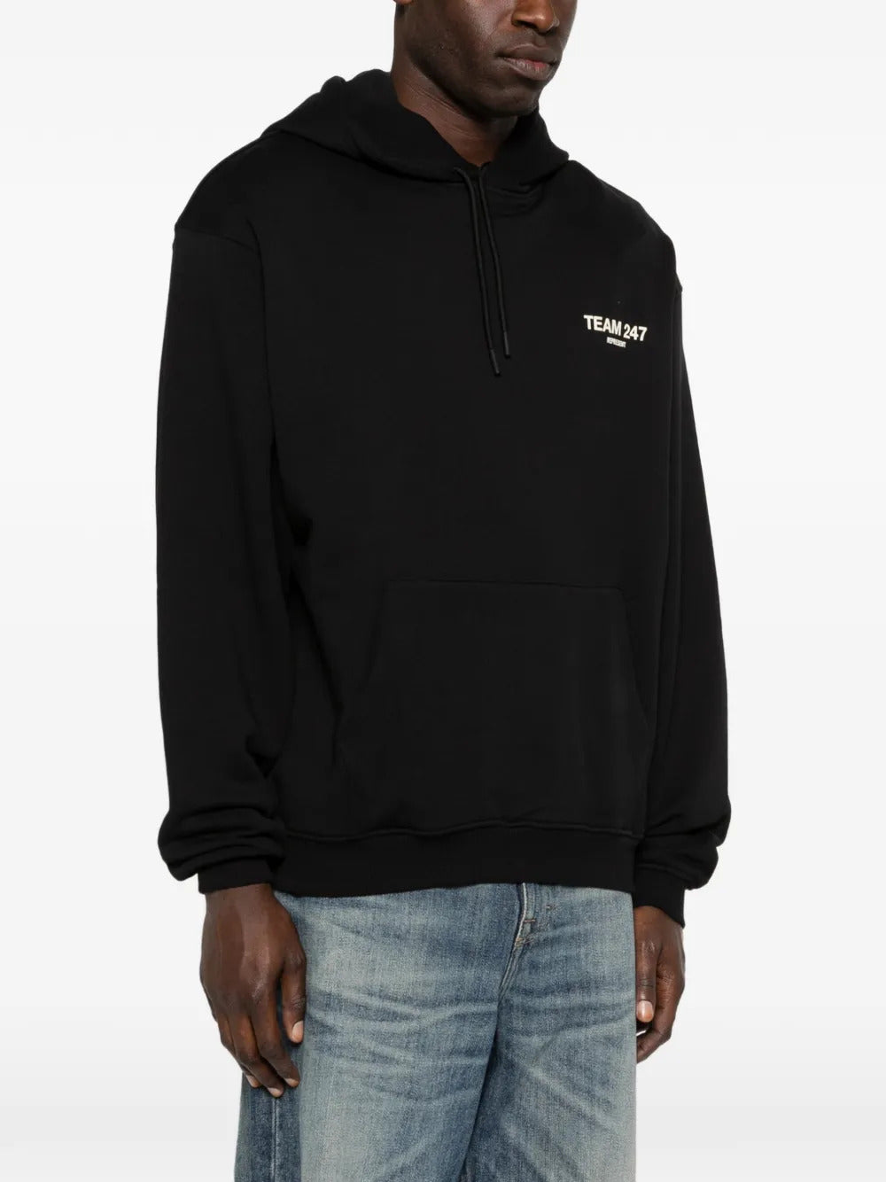 Represent logo-print hoodie - Image 3