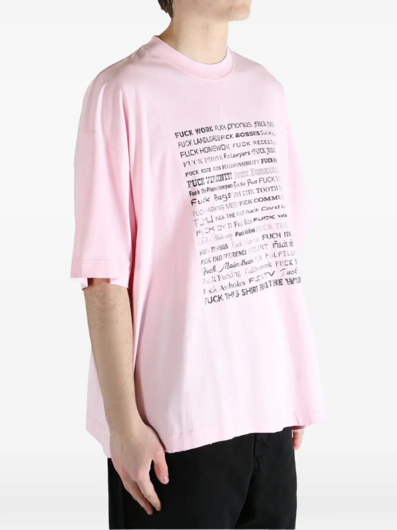 VETEMENTS  graphic T-shirt