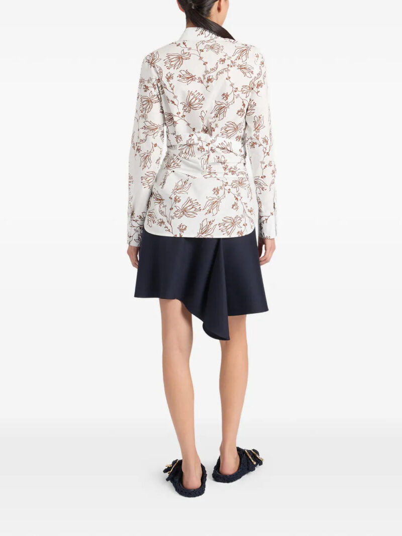 Ports 1961  floral twisted shirt