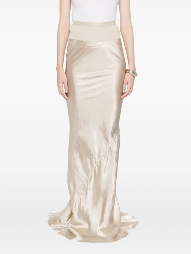 Rick Owens ribbed waistband skirt
