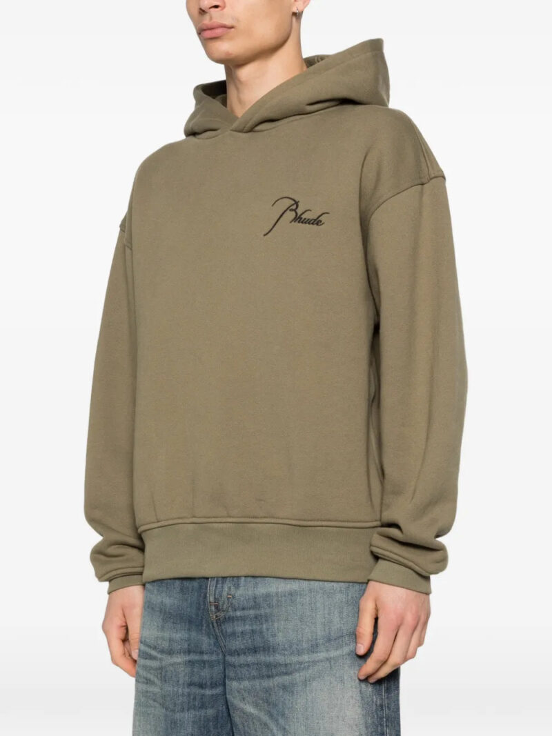 RHUDE  green hoodie