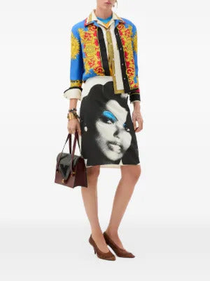 Versace  printed shirt