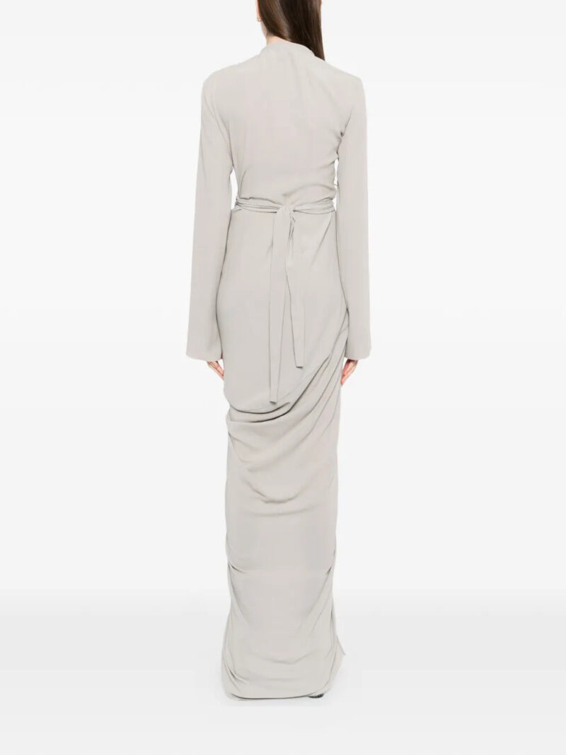 Rick Owens  wrap draped maxi dress