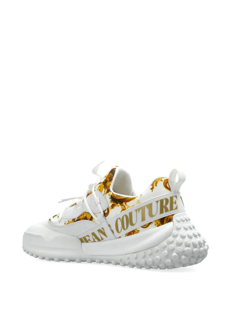 Versace Jeans Couture baroque-print sneakers