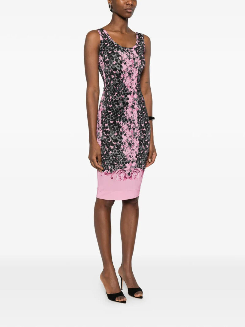 Versace Jeans Couture printed midi dress