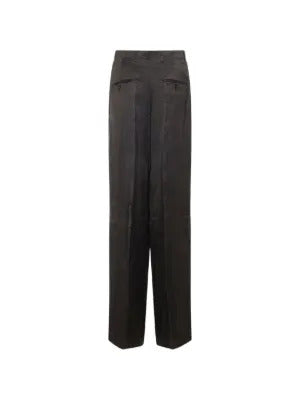 Rick Owens  brown straight-leg trousers