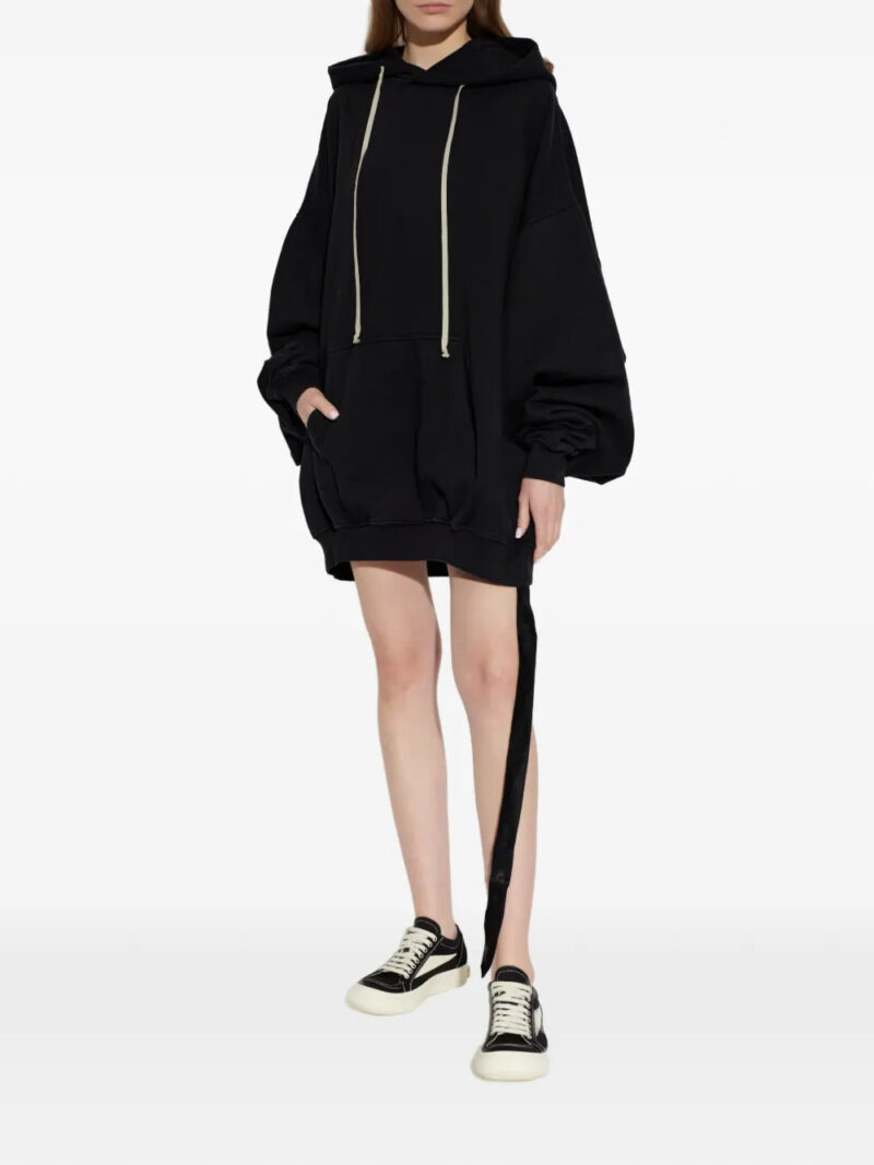 Rick Owens DRKSHDW hooded mini dress