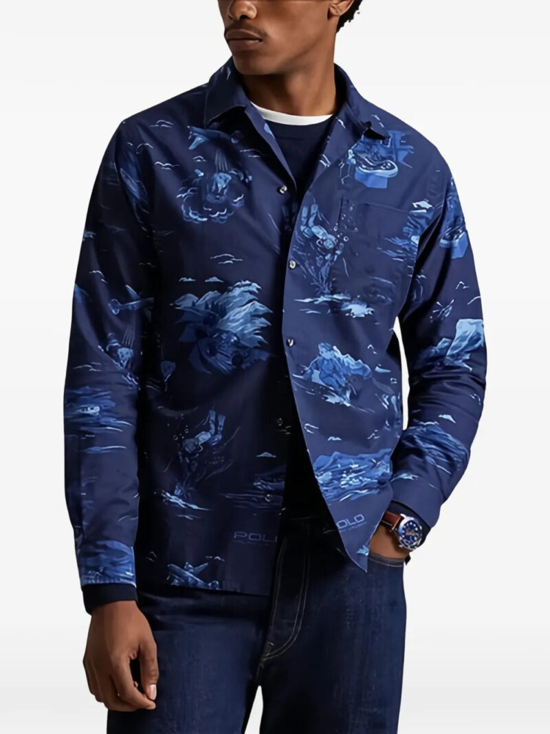 Polo Ralph Lauren  patterned shirt