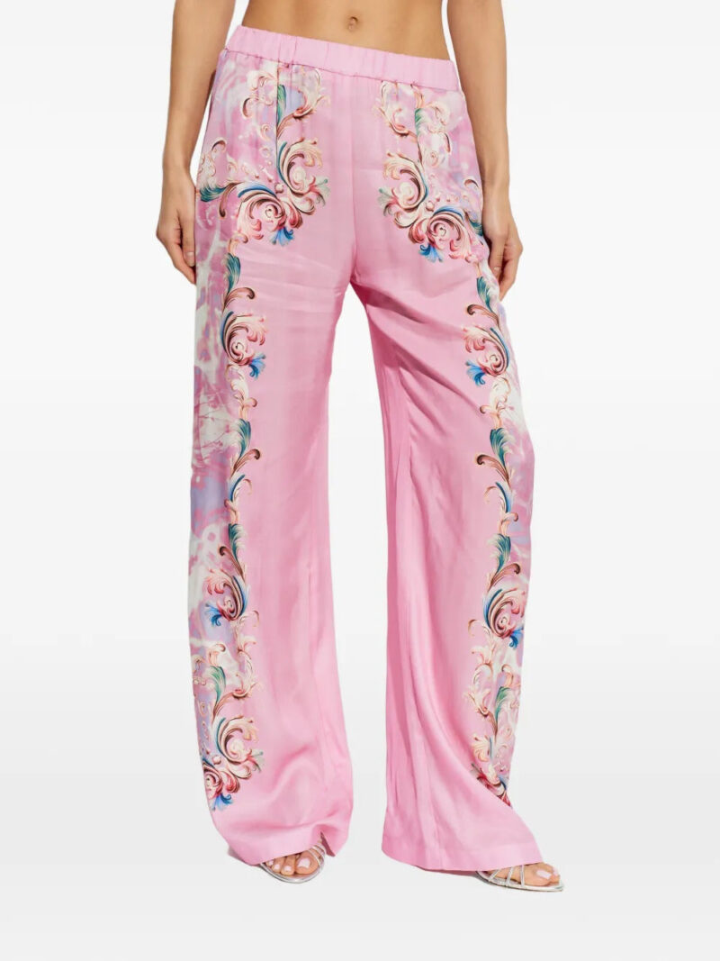 Versace Jeans Couture floral print trousers