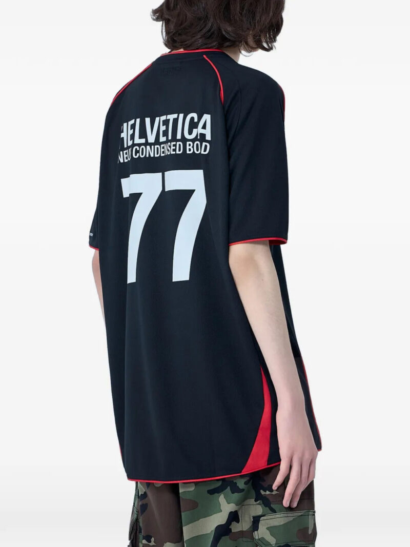 VETEMENTS  alphabet football T-shirt
