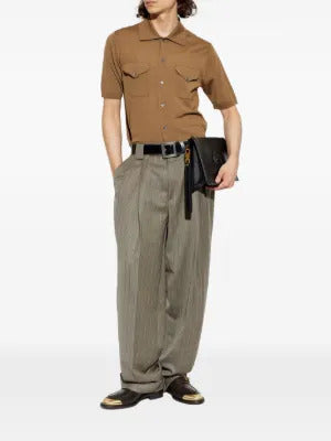Versace  short-sleeved button-up sweater