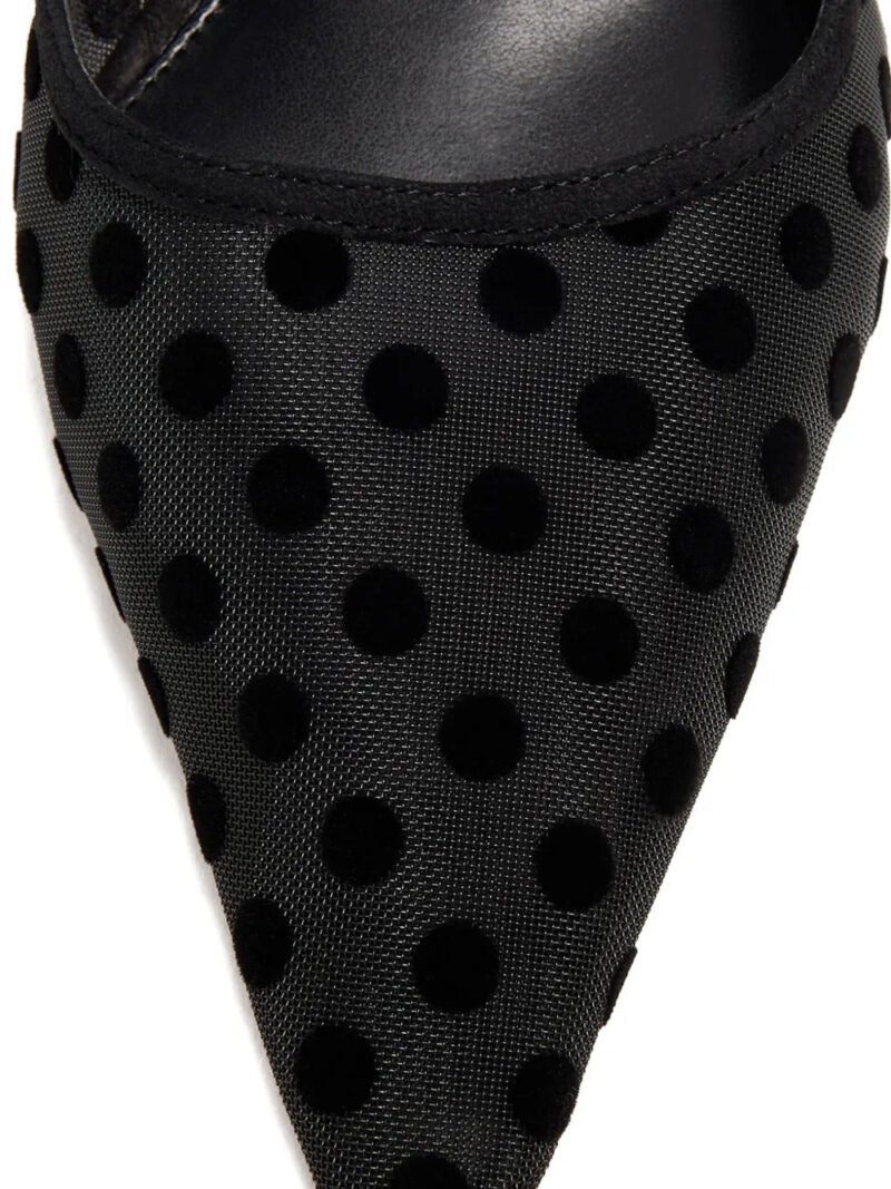 Sam Edelman Bianka polka-dot slingback pumps