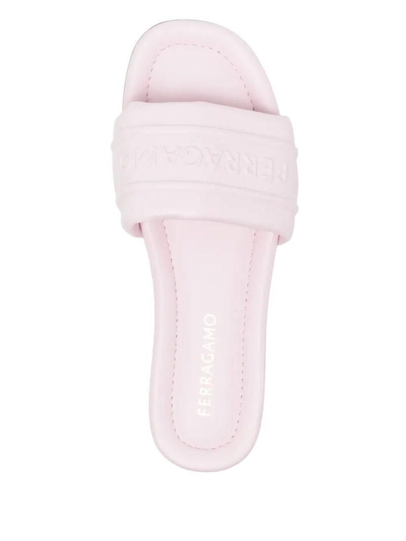 Ferragamo  logo sandals