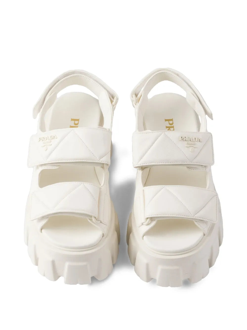 Prada 55mm Monolith sandals - Image 2