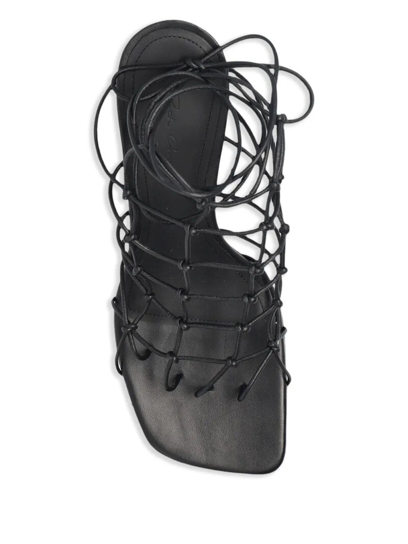 Rick Owens  sculpted-wedge sandals