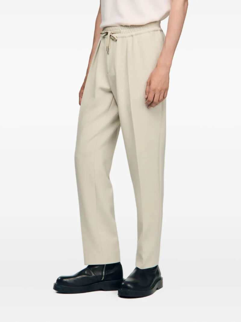 SANDRO  elasticated-drawstring trousers