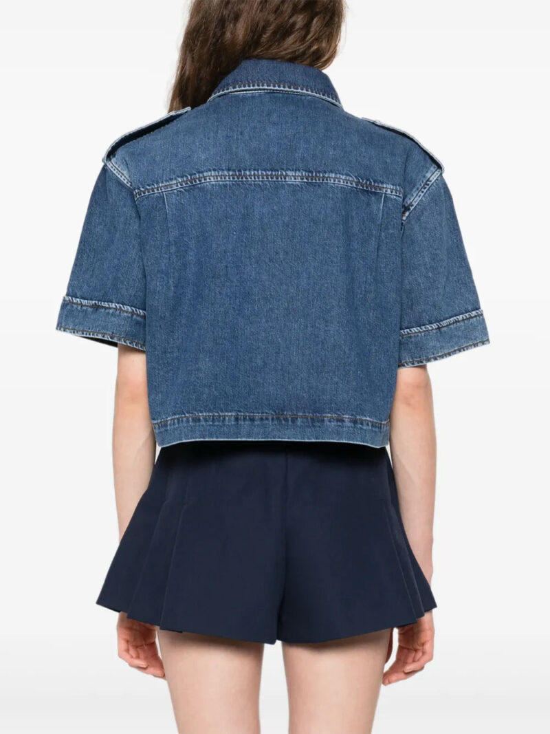 SANDRO  cotton denim shirt