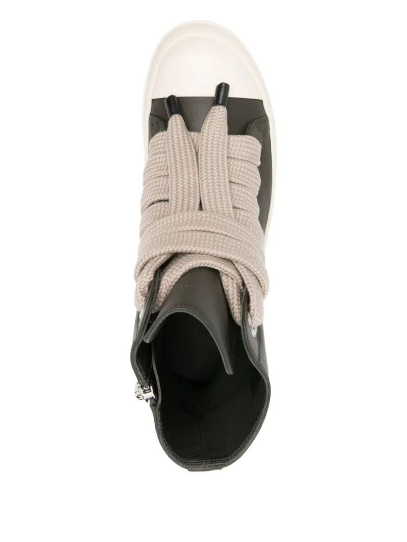 Rick Owens  35mm lace-up zip-fastening sneakers