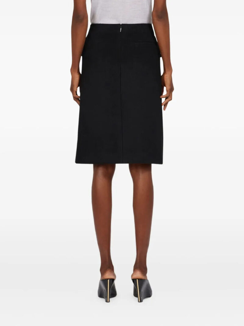 Ferragamo  double-slit midi skirt