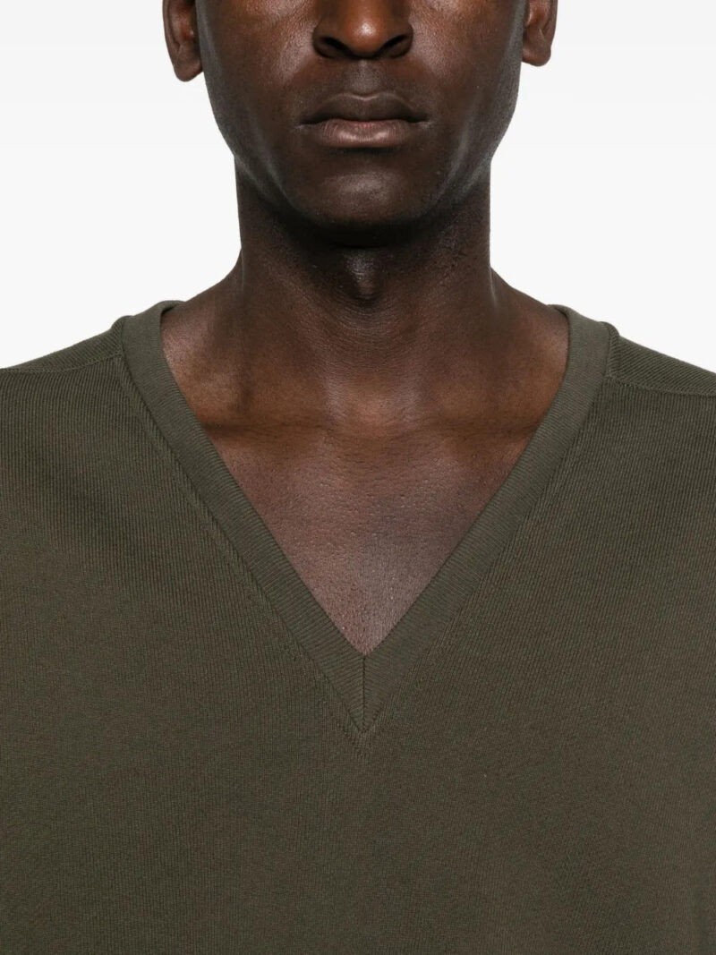 Rick Owens  V Tommy raw-edge T-shirt