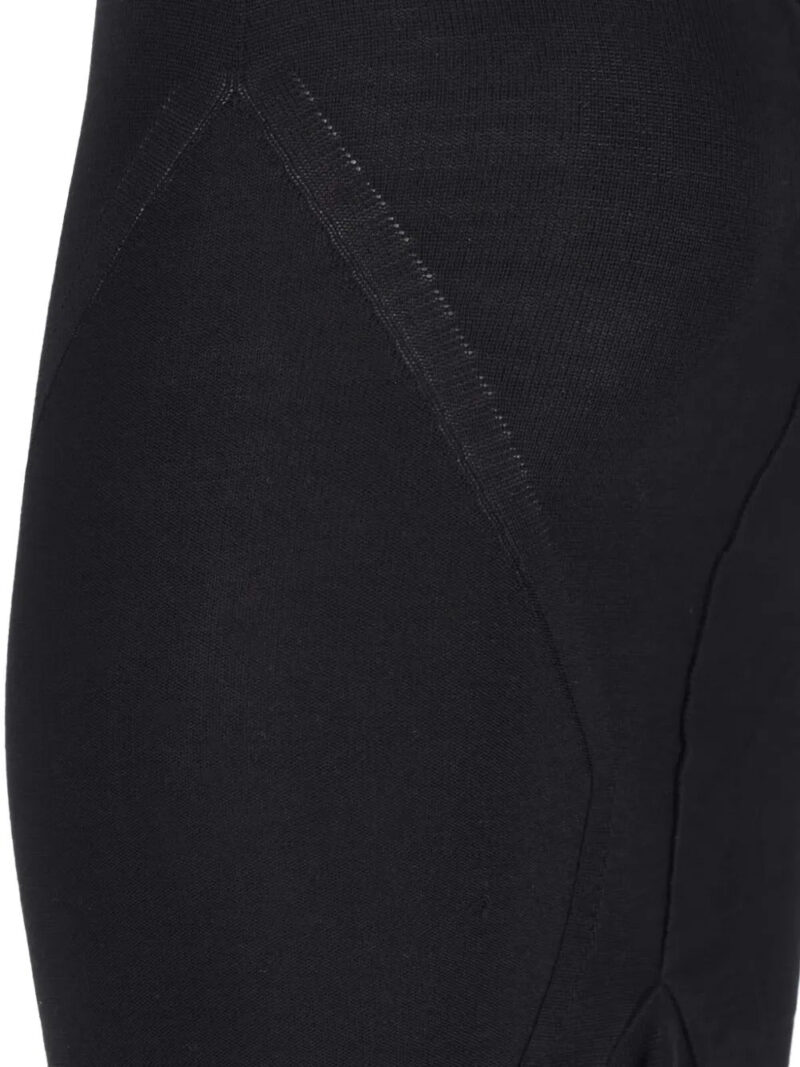 Rick Owens  asymmetric fishtail midi skirt