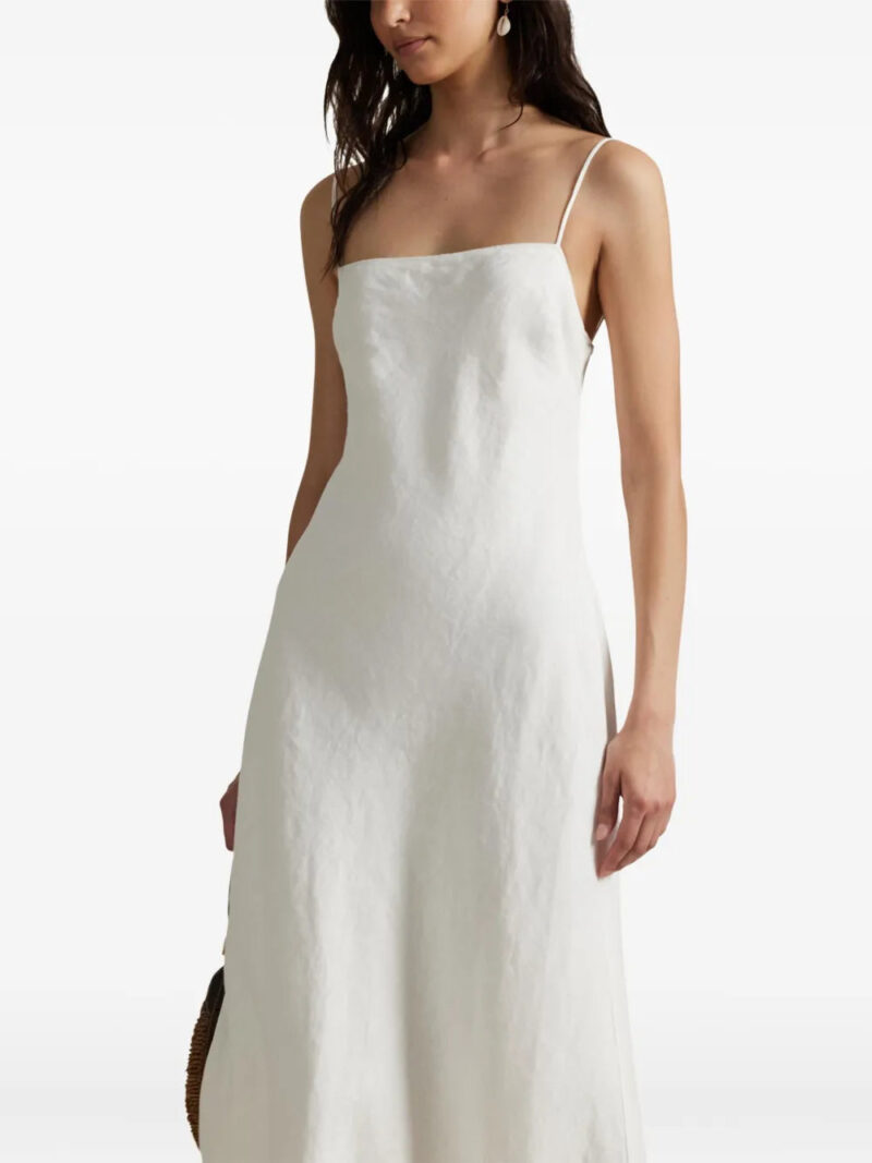 Polo Ralph Lauren sleeveless linen midi dress