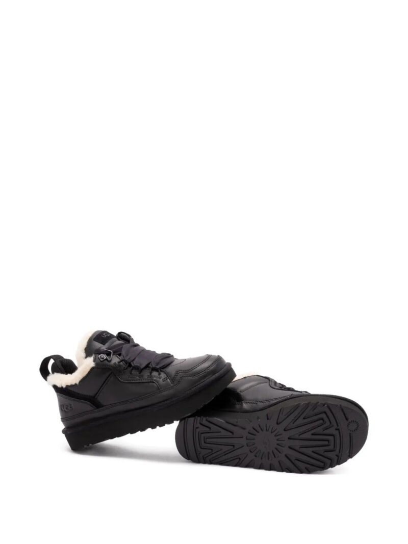 UGG  Lowmel lace-up shearling sneakers