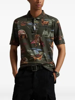 Polo Ralph Lauren  printed polo shirt