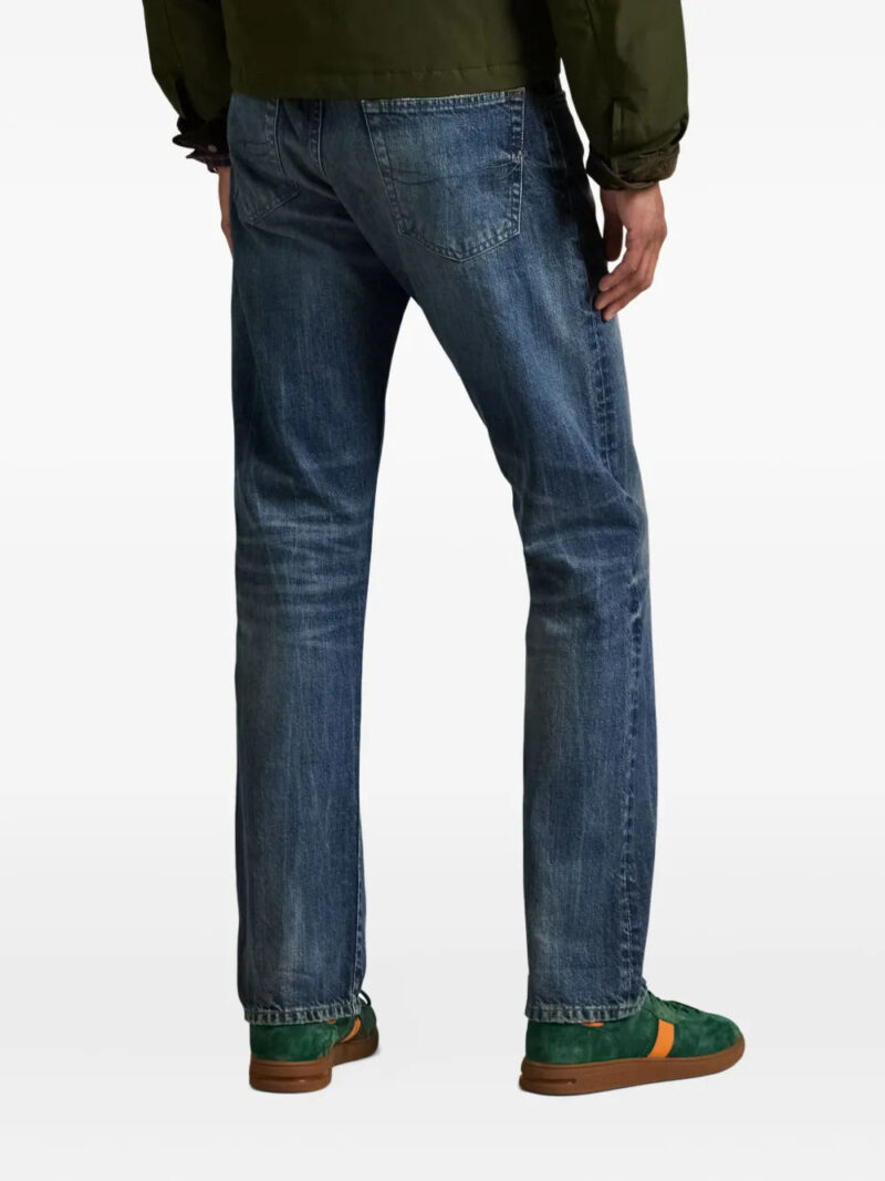 Polo Ralph Lauren  repaired-detail cotton jeans