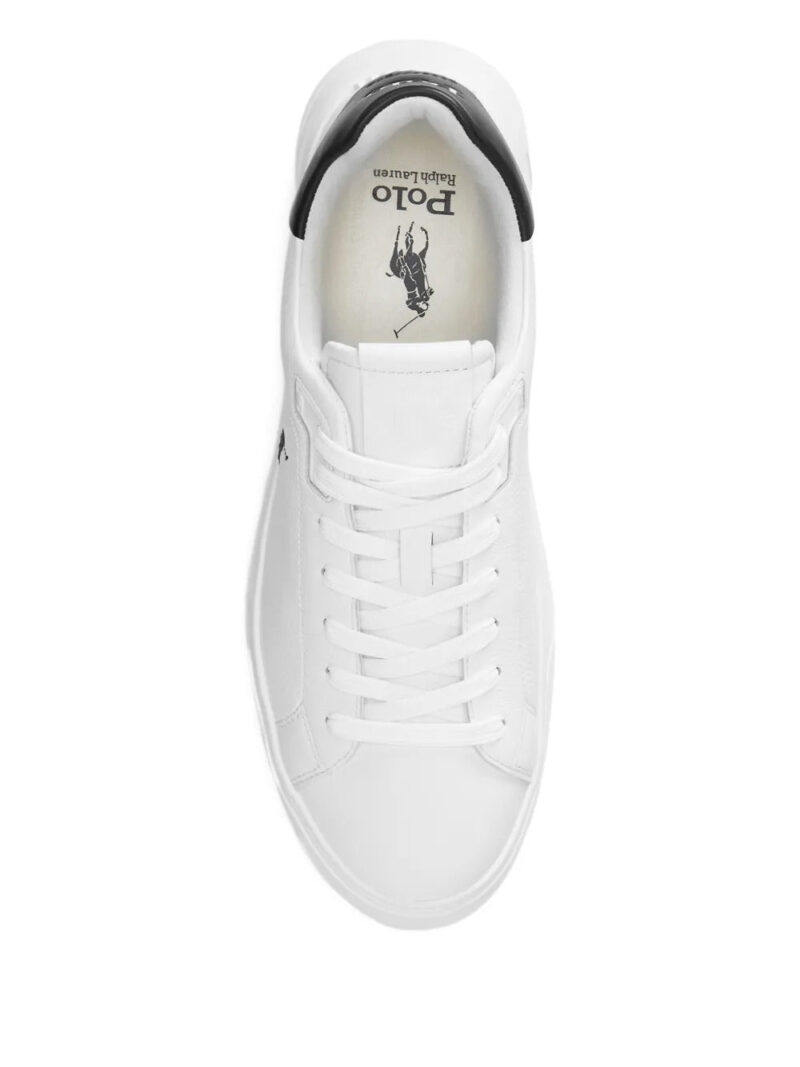 Polo Ralph Lauren polo player logo leather sneakers