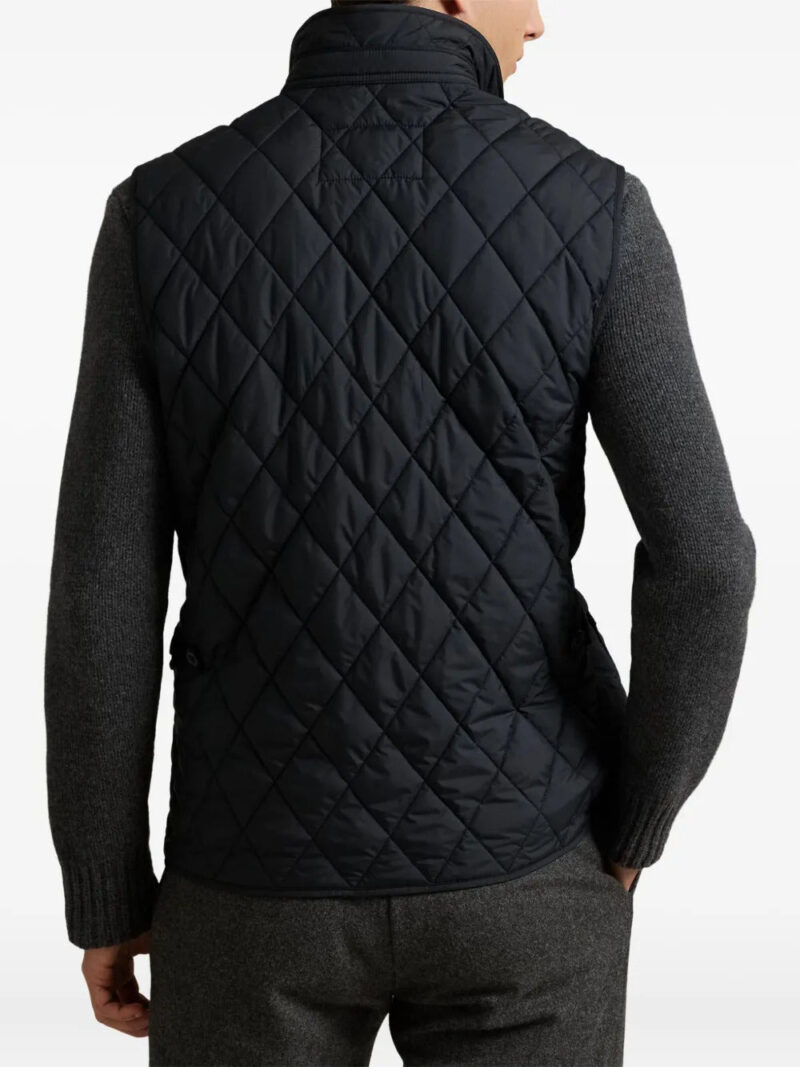 Polo Ralph Lauren quilted logo-patch jacket