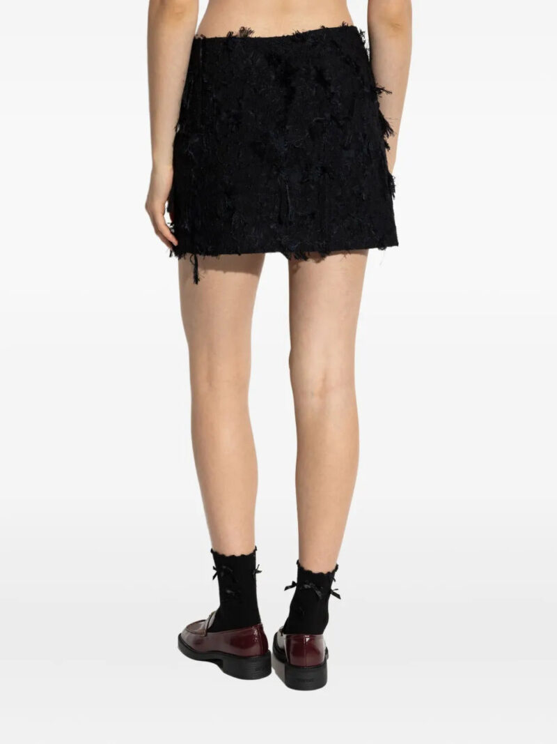 SAMSOE SAMSOE Samajsan frayed mini skirt