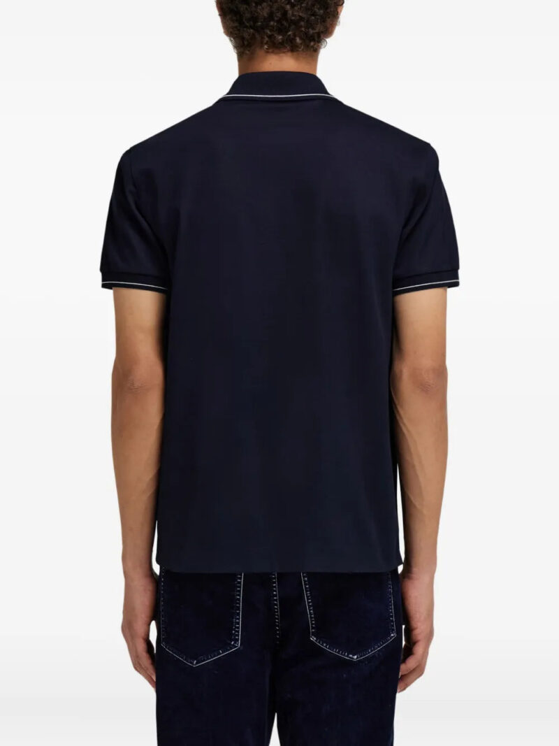 Ferragamo gancini pocket trim polo shirt